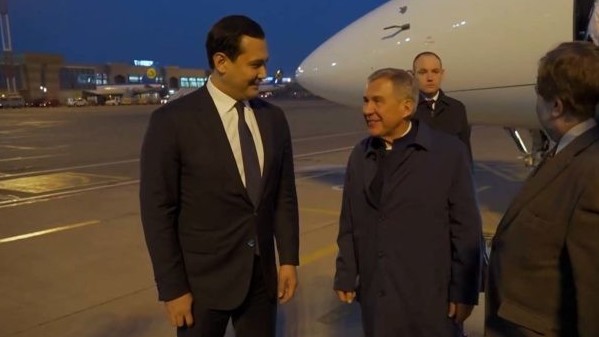 Президент Татарстана прибыл в Узбекистан