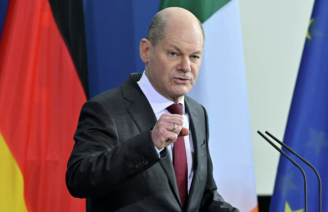 Шольц назвал операцию России на Украине преступлением
