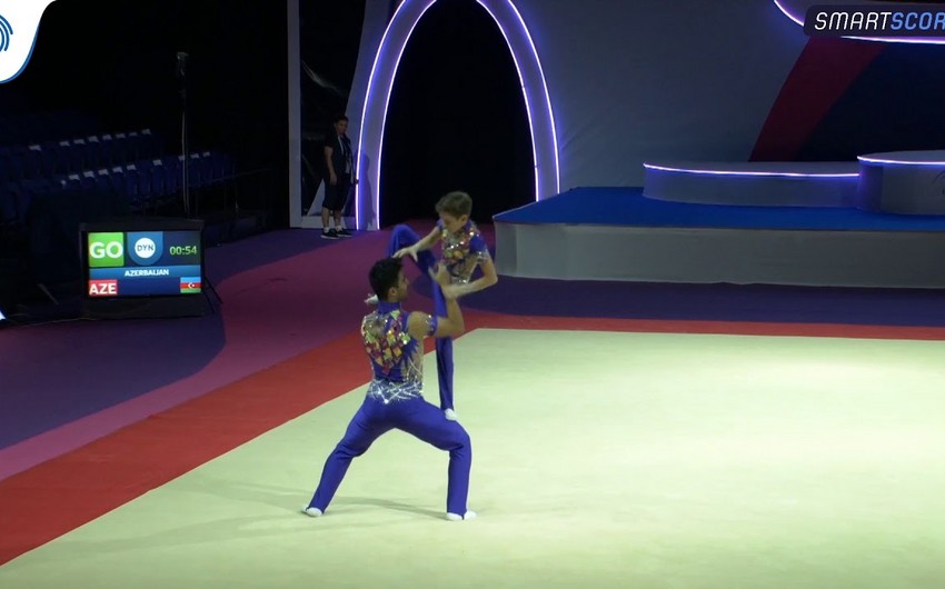 Азербайджанские гимнасты вышли в финал Чемпионата мира в Баку