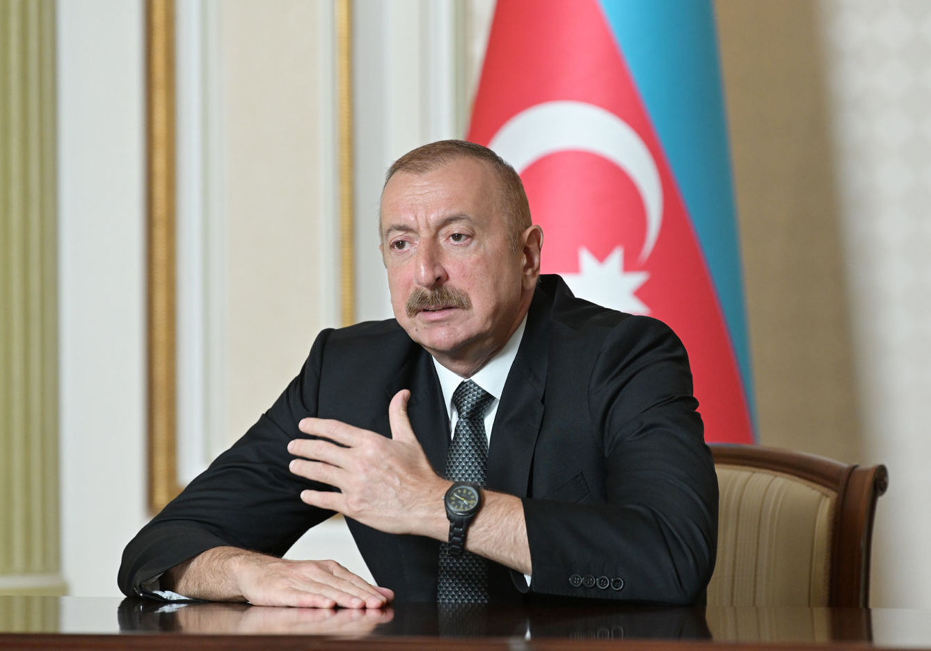 Ильхам Алиев заявил о готовности начать с Ереваном переговоры о мирном соглашении