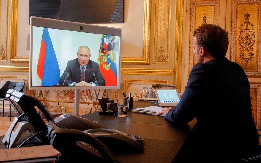 Путин обсудил с Макроном и Шольцем ситуацию вокруг Украины