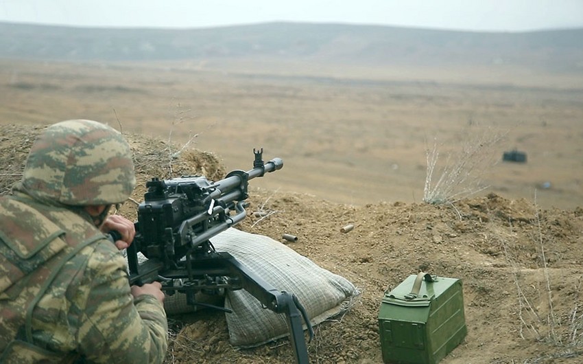В Азербайджанской армии выполнены учебные стрельбы
