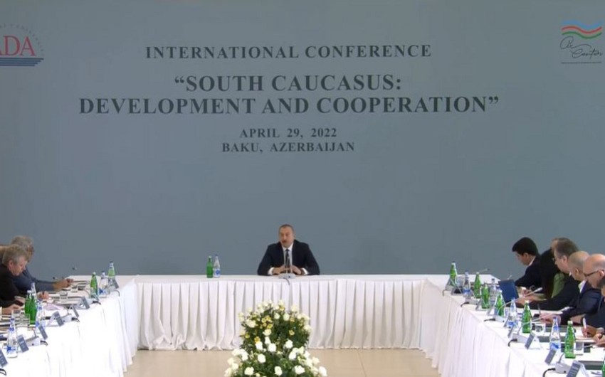 Ильхам Алиев: Мы активно выступаем за новую эру мира и сотрудничества на Кавказе
