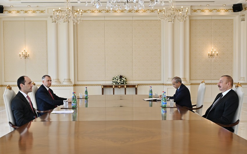 Президент Ильхам Алиев принял заместителя премьер-министра Грузии
