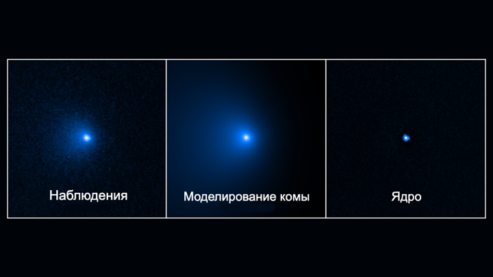 Крупнейшая комета современности движется по направлению к Солнцу
