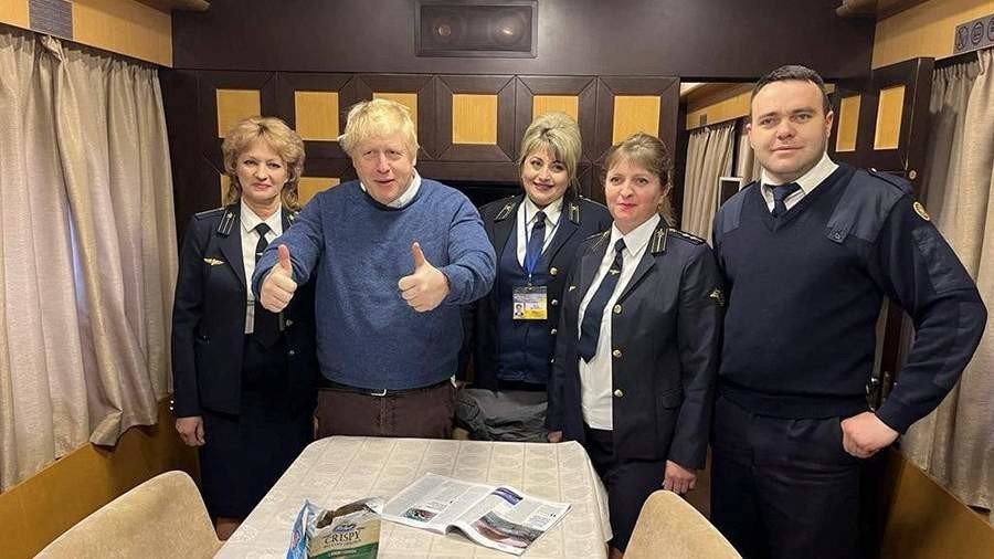 Борис Джонсон рассказал о поездке в Киев на поезде - ВИДЕО
