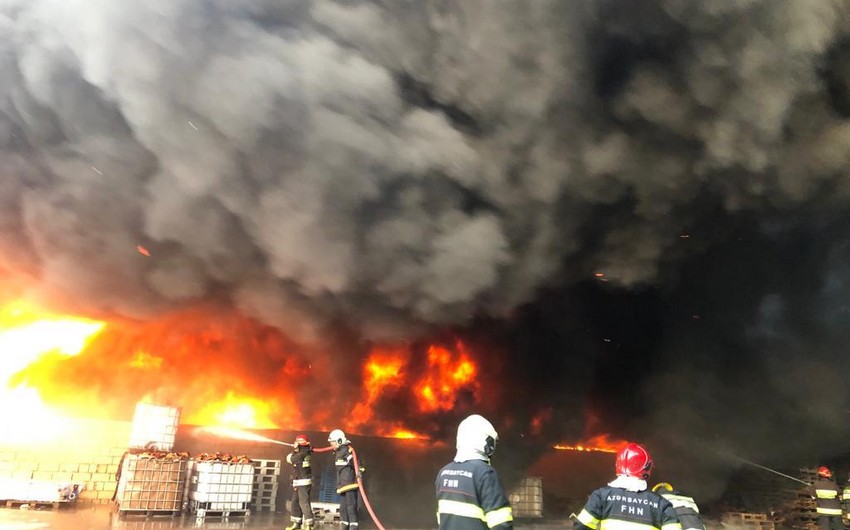 В связи с пожаром в «Промпарке Азерсун» будет осуществлена страховая выплата
