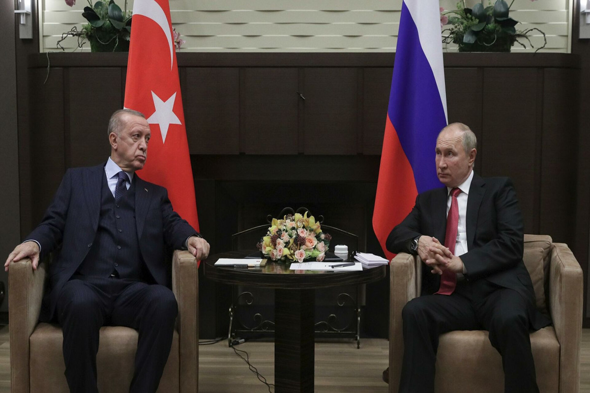 СМИ: начались телефонные переговоры Путина и Эрдогана
