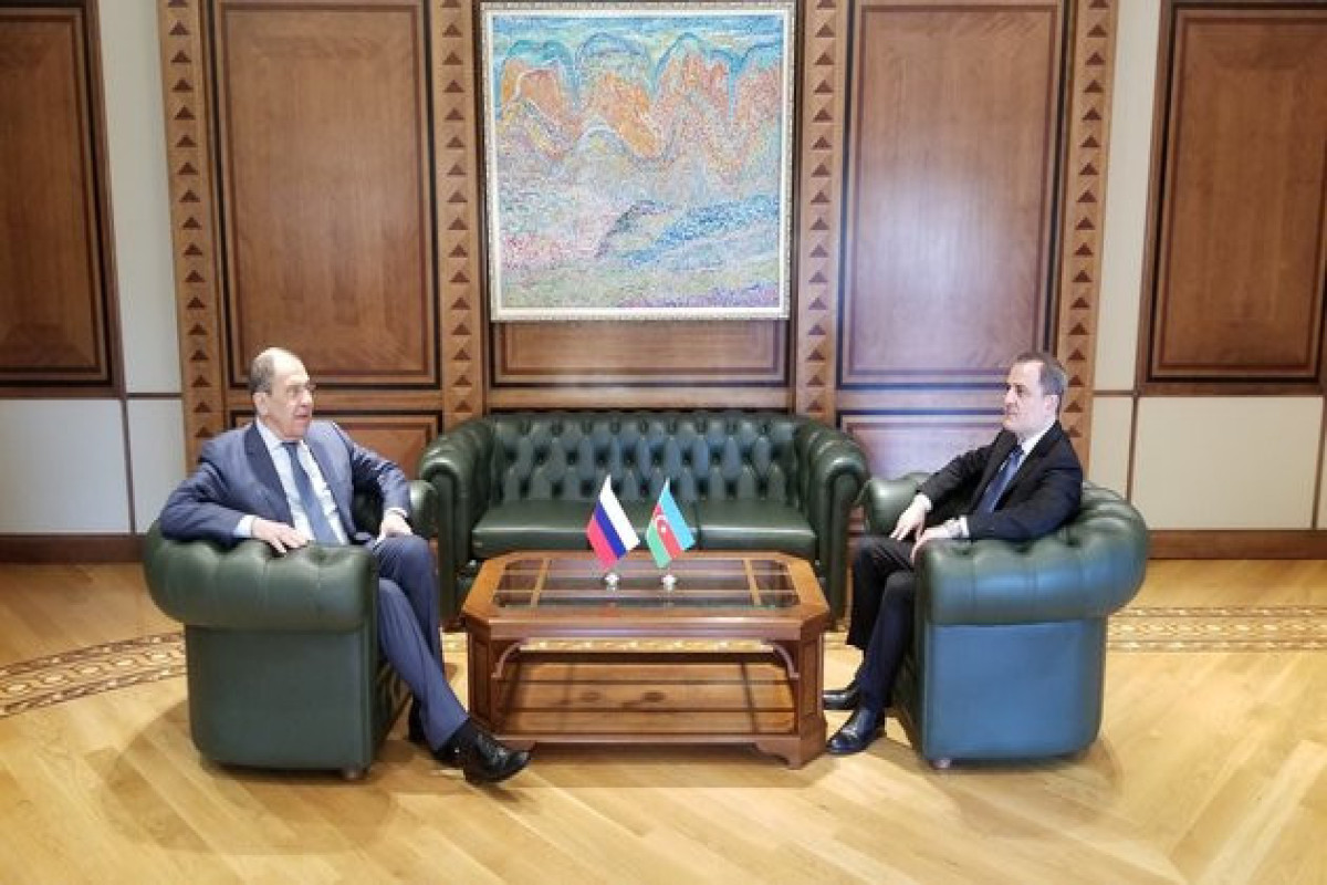 Байрамов и Лавров обсудили формирование условий для  подготовки мирного договора между Азербайджаном и Арменией