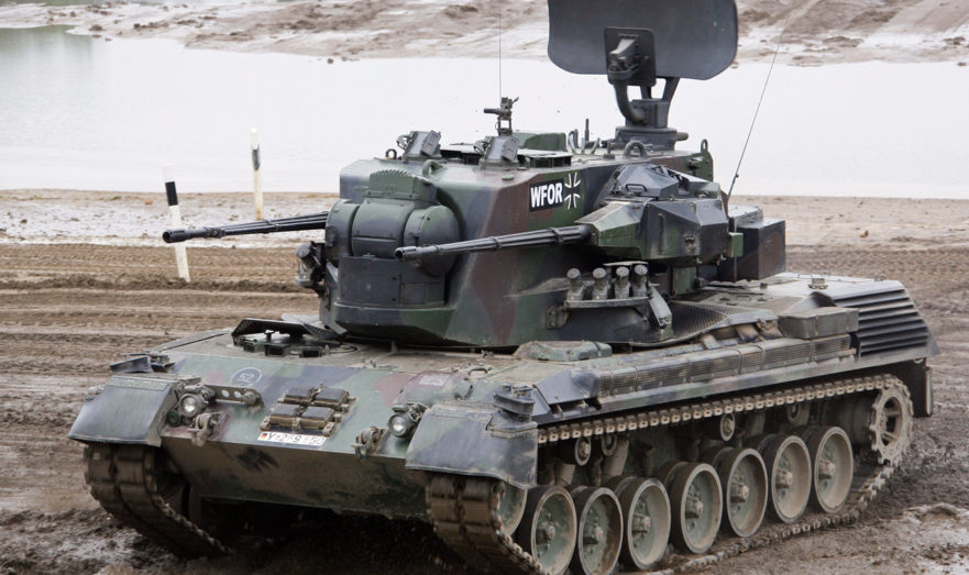 СМИ: Германия передаст Украине зенитные самоходные установки Gepard
