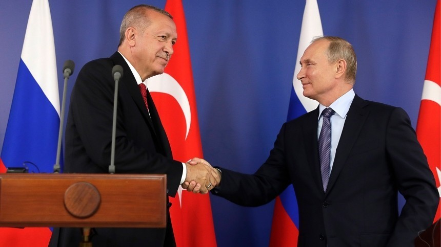 Путин поблагодарил Эрдогана за помощь в обмене Ярошенко на Рида