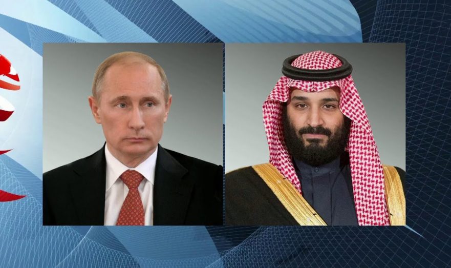 Путин и наследный принц Саудовской Аравии обсудили ситуацию на рынке нефти
