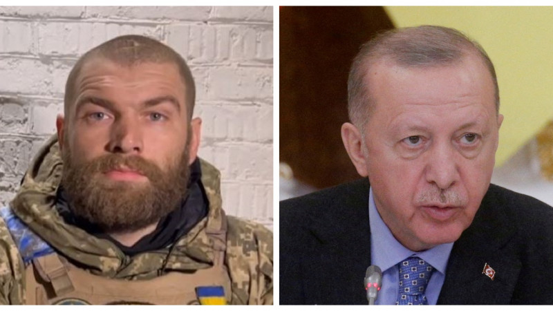 Командир украинских морпехов с "Азовстали" попросил помощи у Эрдогана
