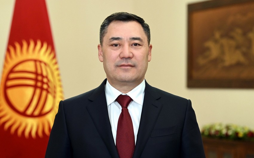 Президент Кыргызской Республики поздравил Ильхама Алиева
