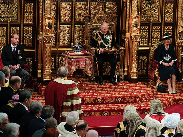 Речь принца Чарльза в парламенте: наследник сел на трон
