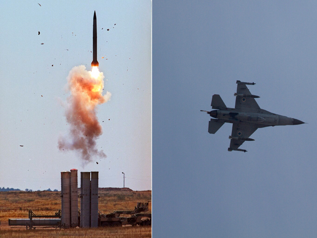 13 мая российские военные впервые обстреляли израильские самолеты в Сирии