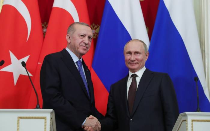 Эрдоган и Путин обсудили ситуацию в Украине
