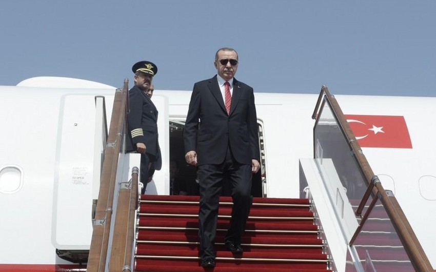 Эрдоган посетит Азербайджан