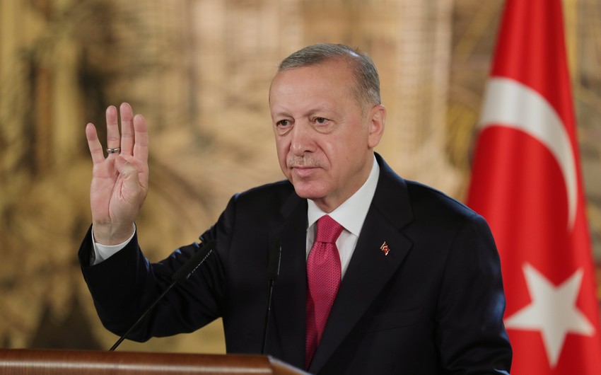 Президент Турции: Я шлю вам привет 85 миллионов наших граждан, сердца которых трепещут при слове "Карабах"