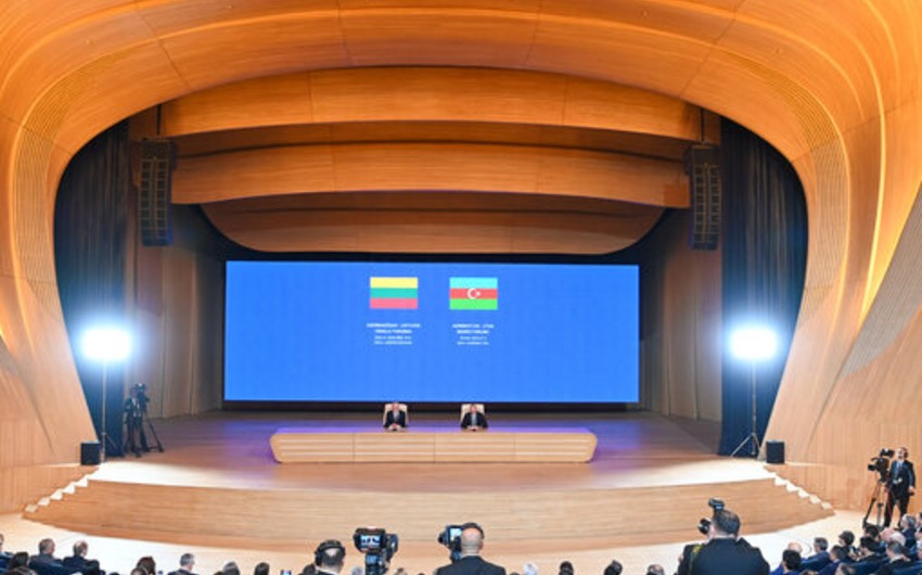 Науседа: Азербайджан и Литва обладают большим потенциалом для экономического сотрудничества
