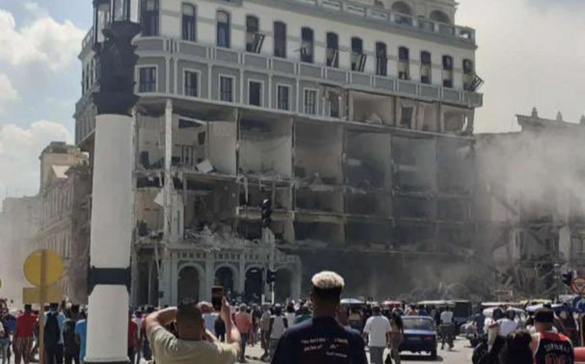В центре Гаваны в отеле прогремел мощный взрыв