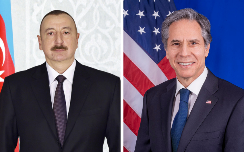 Блинкен позвонил президенту Алиеву 