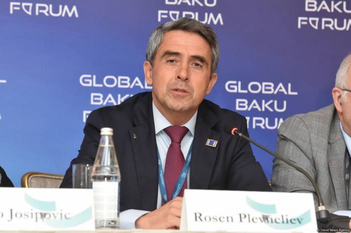 Бакинский форум стал платформой, способствующей решению глобальных проблем - Росен Плевнелиев

