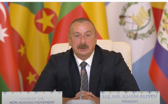 Президент Азербайджана: В следующем месяце в Баку состоится Молодежный саммит Движения неприсоединения
