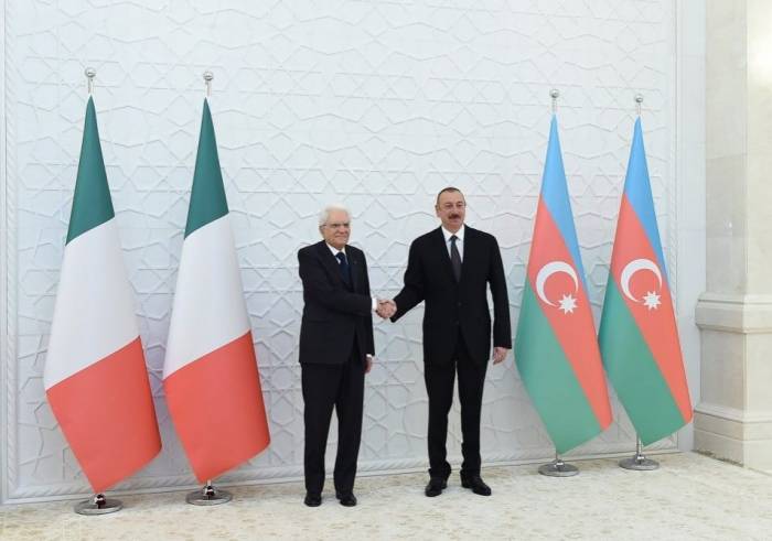 Президент Италии направил письмо президенту Азербайджана
