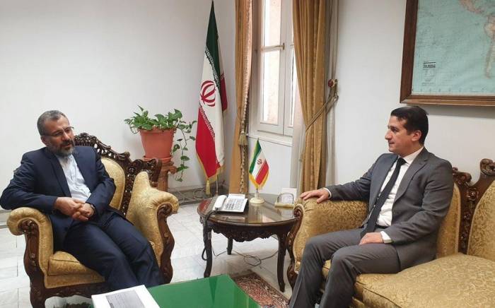 Посол Азербайджана встретился с начальником управления МИД Ирана
