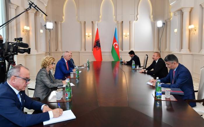 Состоялась встреча президентов Азербайджана и Албании
