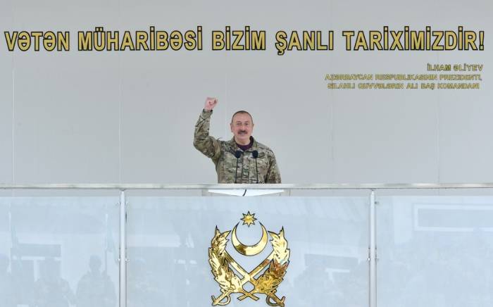 Ильхам Алиев: Мы вынудили врага сдаться и покинуть Кяльбаджар
