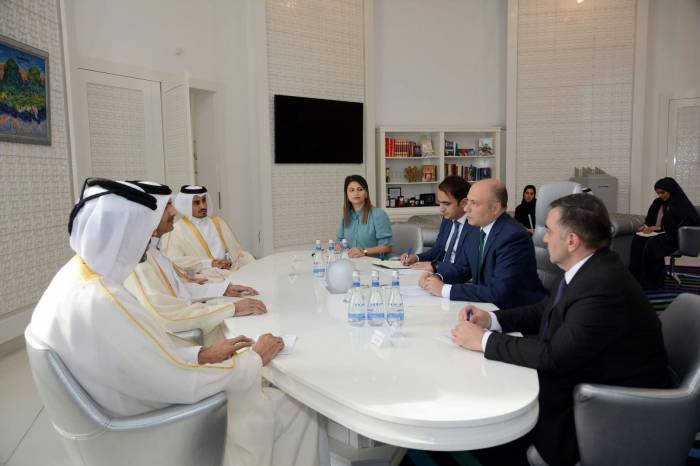 Министр культуры Азербайджана провел встречу с катарским коллегой -ФОТО
