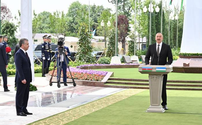 Ильхам Алиев: Первый официальный визит после пандемии я совершаю в братский Узбекистан
