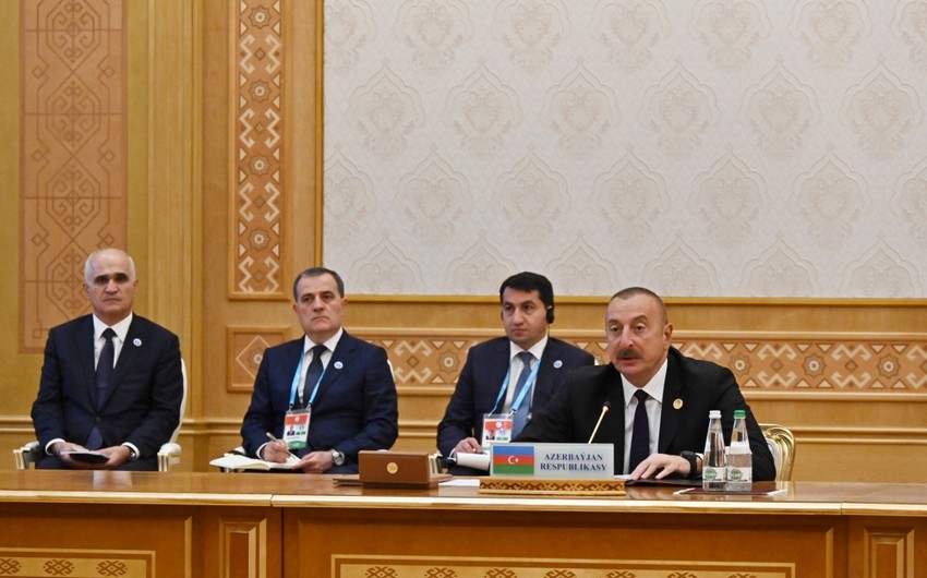 Глава государства: Укрепляется договорно-правовая база сотрудничества Прикаспийских государств
