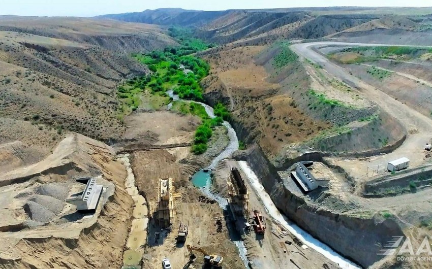 Продолжается строительство автодороги Талыш-Тапгарагоюнлу-Гашалты