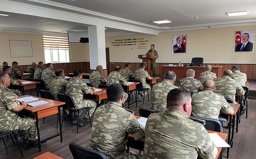 Закир Гасанов провел совещание в Ходжавенде, проанализирована оперативная обстановка в Карабахе