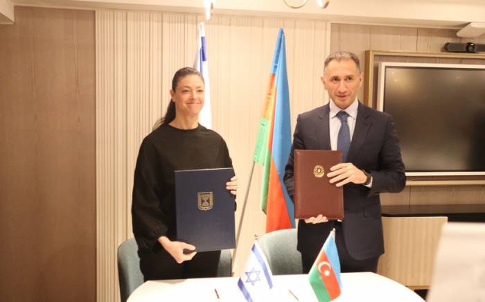 Азербайджан подписал соглашение об авиасообщении с Израилем -ФОТО

