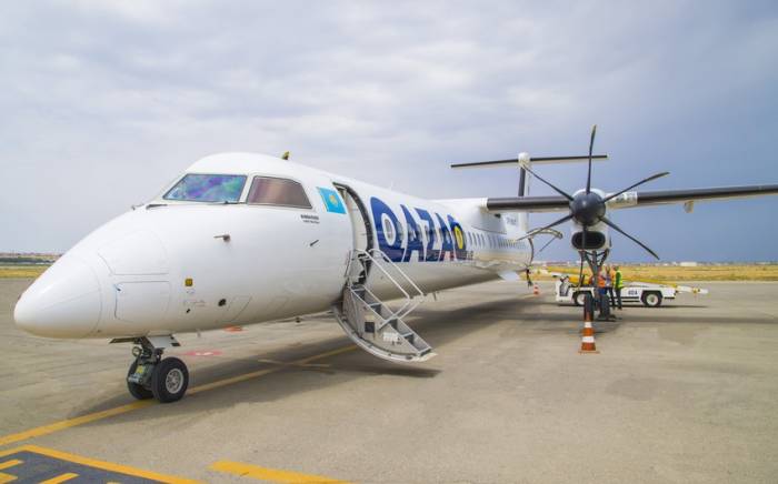 Международный аэропорт Гейдар Алиев принял первый рейс Qazaq Air 
