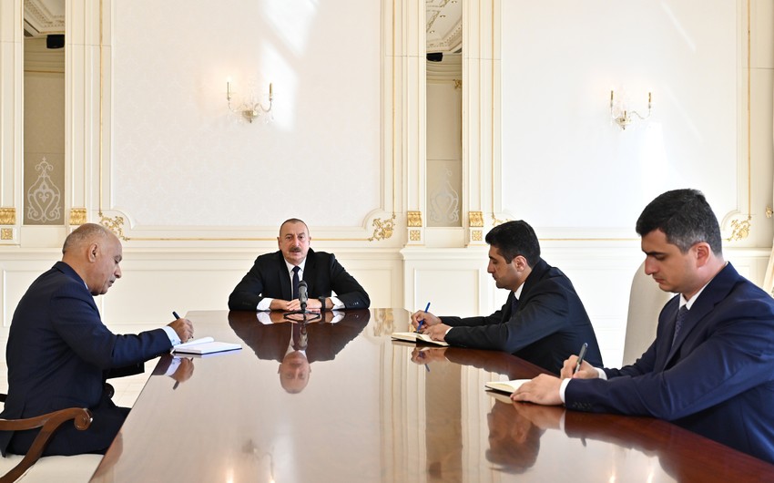 Ильхам Алиев принял новоназначенных глав ИВ Масаллинского, Лерикского, Гёйгёльского районов