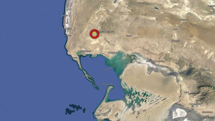 В 20 км от Туркменбаши произошло землетрясение силой 4,3 балла
