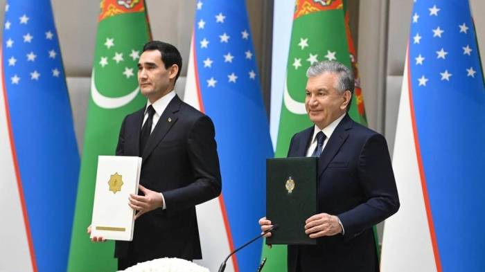 Узбекистан и Туркменистан подписали ряд документов по сотрудничеству
