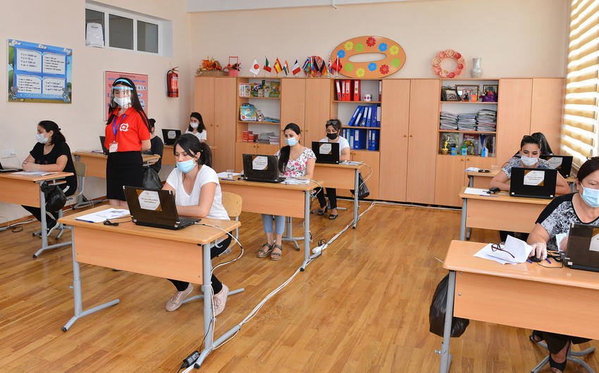 В Азербайджане начался тестовый этап конкурса по приему учителей на работу