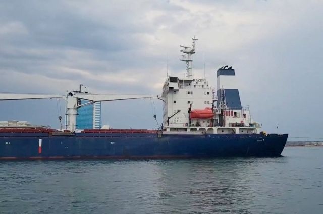 Турция поблагодарила Шойгу за содействие в выходе судна с зерном из Одессы

