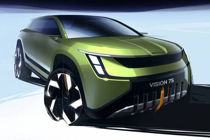 Skoda представила новый концептуальный кроссовер Vision 7S
