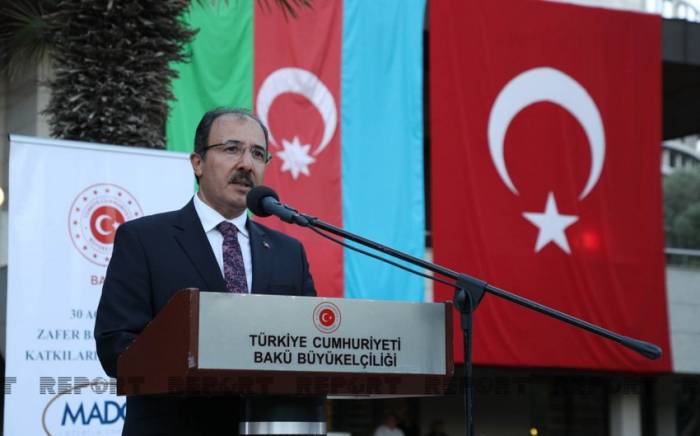 В Баку отметили День Победы Турции
