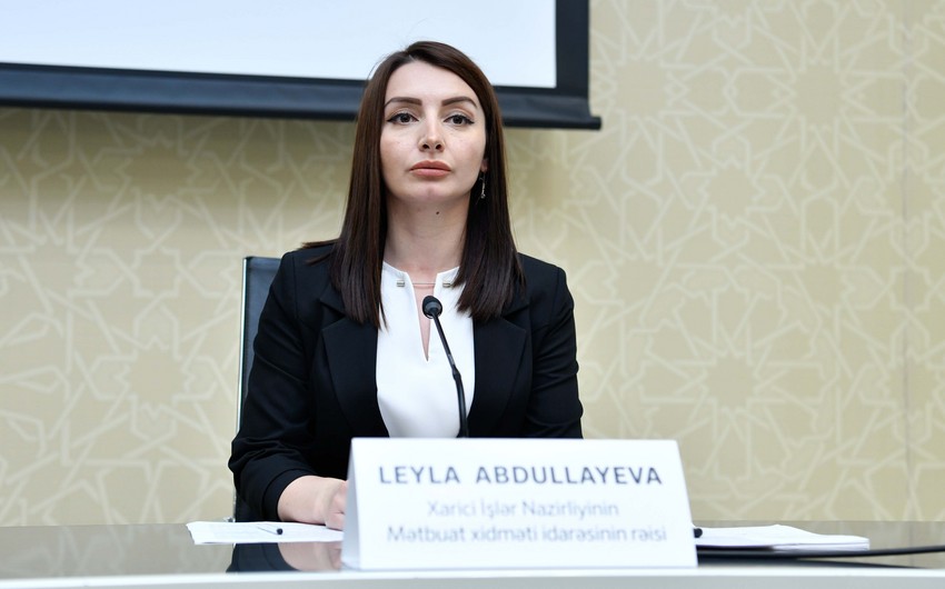 Лейла Абдуллаева: Азербайджан четко выразил позицию в отношении Минской группы