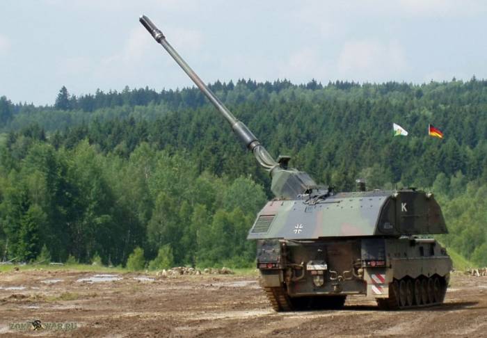 На Украину прибыла первая партия немецких самоходных установок
