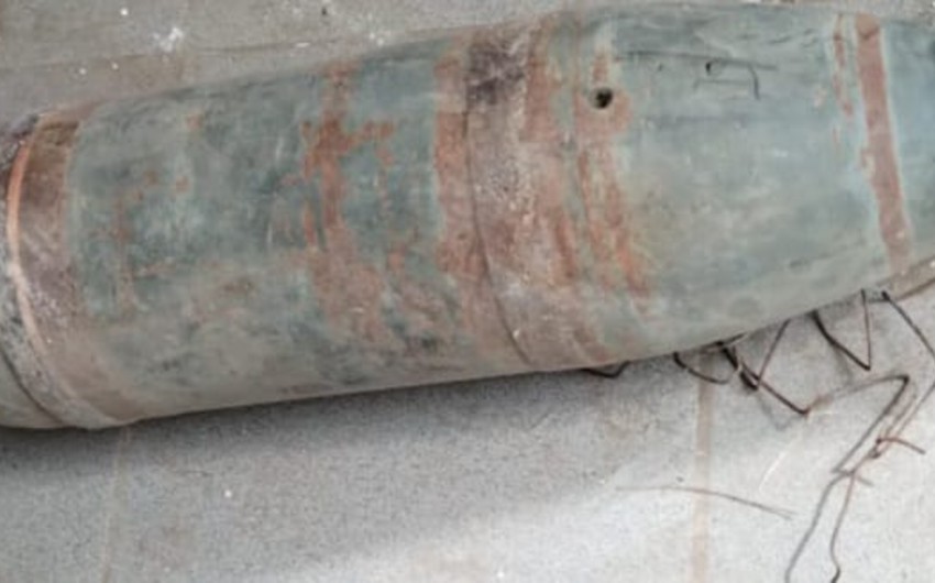 В Лачыне обнаружен артиллерийский снаряд