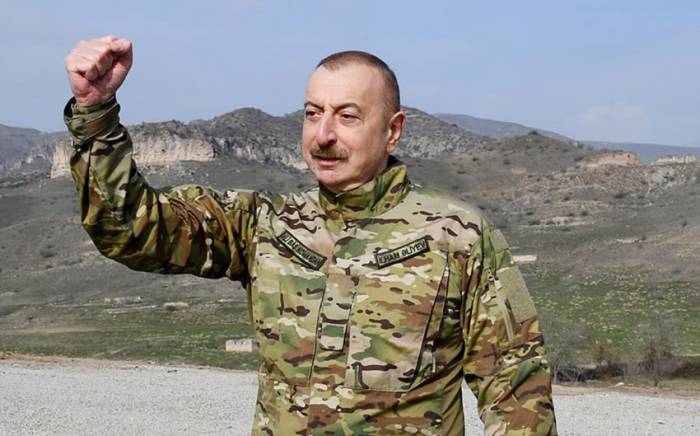 Ильхам Алиев: Мы находимся на выгодных позициях на азербайджано-армянской границе 
